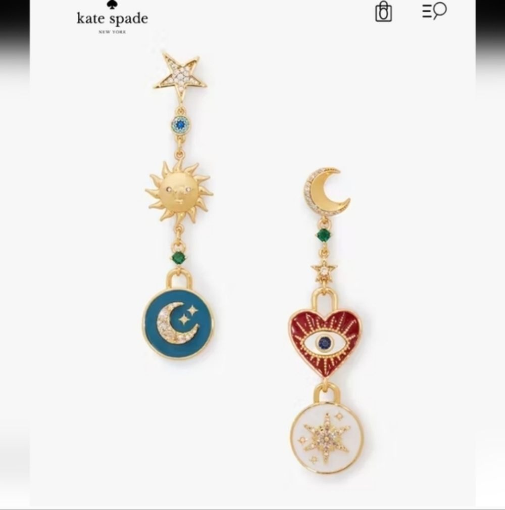 Kate Spade Like Magic Linear Earrings - Picture 5 of 8